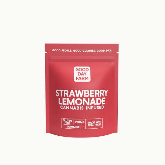 GOOD DAY FARM - GDF: Gummies | Strawberry Lemonade | 100mg | 10pk - 1