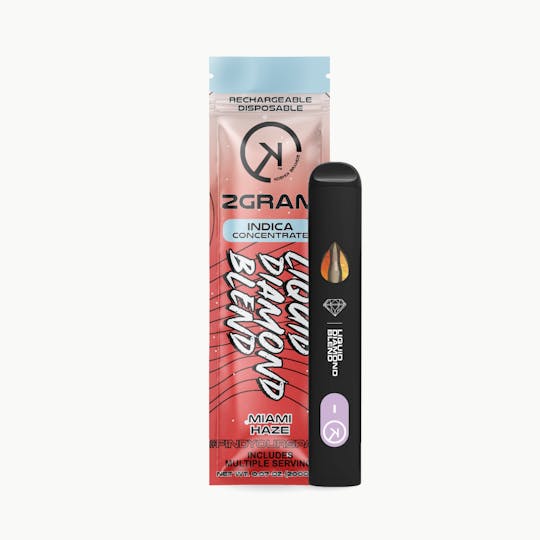 710 Diamond co - Kosmik - 2g Liquid Diamond Blend - Miami Haze - Indica - 1