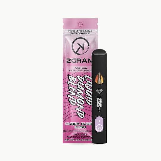 710 Diamond co - Kosmik - 2g Liquid Diamond Blend - Hubba Bubba (Kush) - Indica - 1