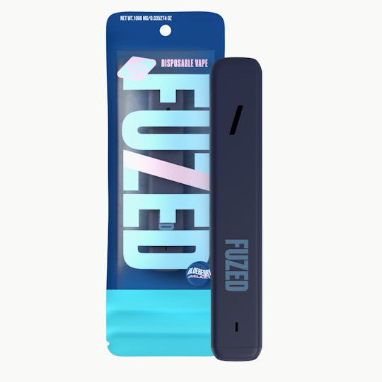 710 Diamond co - FUZED - 1g Disposable - Blueberry Galaxy - Indica - 91.86% THC - 1