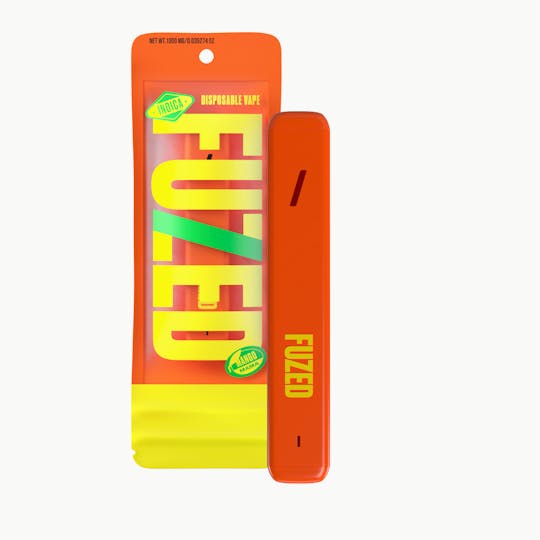 710 Diamond co - FUZED - 1g Disposable - Mango Mama - Indica - 91.86% THC - 1