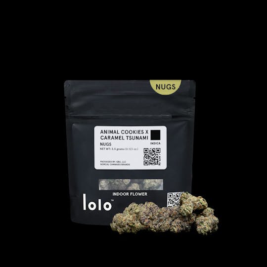 lolo - Animal Cookies x Caramel Tsunami | Indoor Nugs | 3.5g - 1