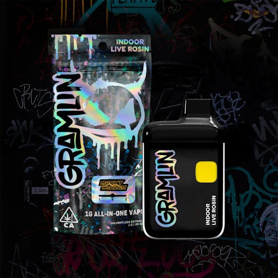 Gramlin - Marty McHigh Indoor Live Rosin AIO 1g Vape - 1