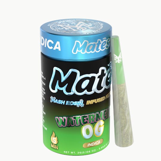 Muha Meds - Watermelon OG Hash Rosin Mates Pre Rolls - 1