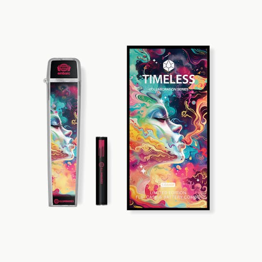 Timeless Vapes - Limited Edition Illuminaries Flip Case & Battery Combo 1000mg - 1