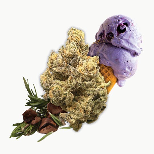 Big River Cannabis Company - Gelato 41 - 3.5g Premium Flower - Platinum - 1