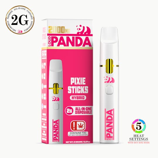 Loud Panda - Loud Panda - Pixie Sticks - 2G Disposable - 1