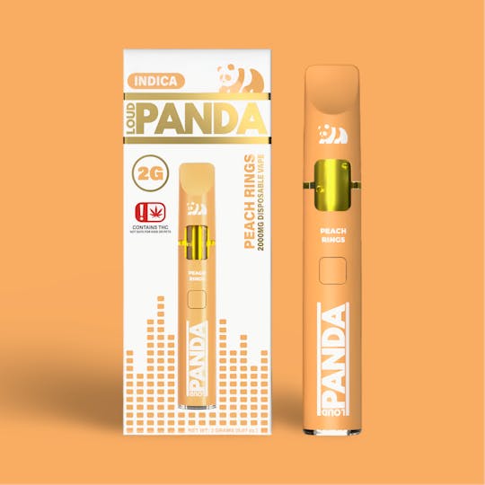 Loud Panda - Loud Panda - Peach Rings - 2G Disposable - 1
