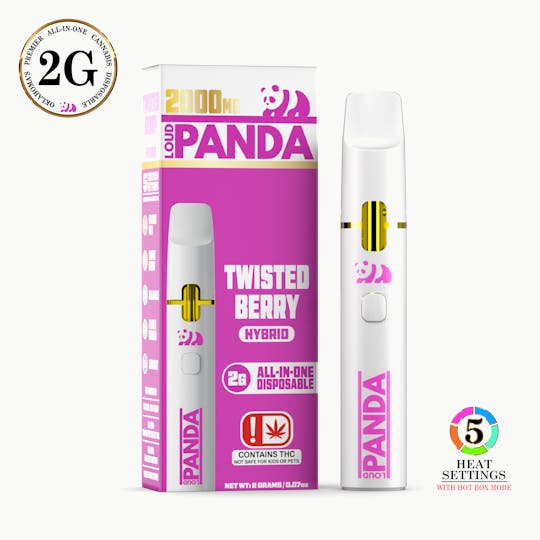Loud Panda - Loud Panda - Twisted Berry - 2G Disposable - 1