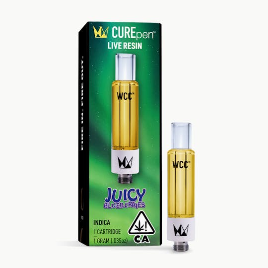 West Coast Cure - Juicy Blueberries Live Resin Cartridge - 1g - 1