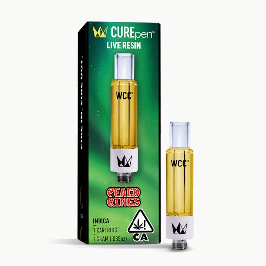 West Coast Cure - Peach Rings Live Resin Cartridge - 1g - 1