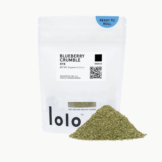 lolo - Blueberry Crumble | Indoor Ready To Roll | 21g - 1