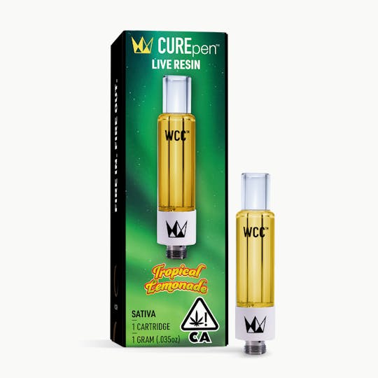 West Coast Cure - Tropical Lemonade Live Resin Cartridge - 1g - 1