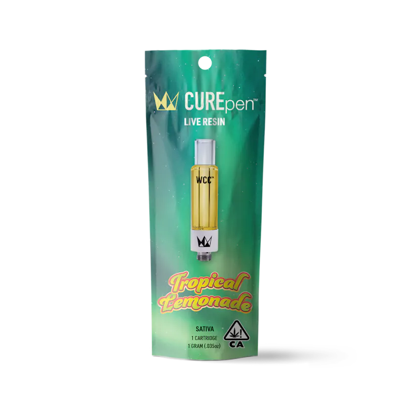 West Coast Cure Tropical Lemonade Live Resin Cartridge - 1g cartridge