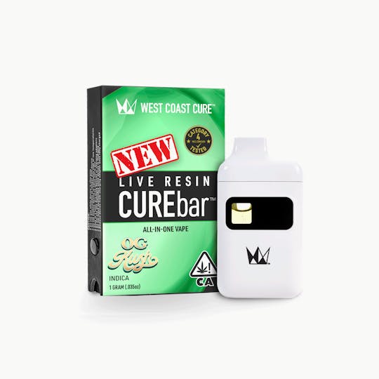 West Coast Cure - OG Kush Live Resin CUREbar - 1g - 1