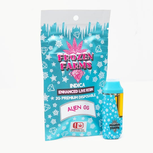 Frozen Farms - Frozen Farms 2G - Alien OG - Live Resin Disposable (INDICA) - 1
