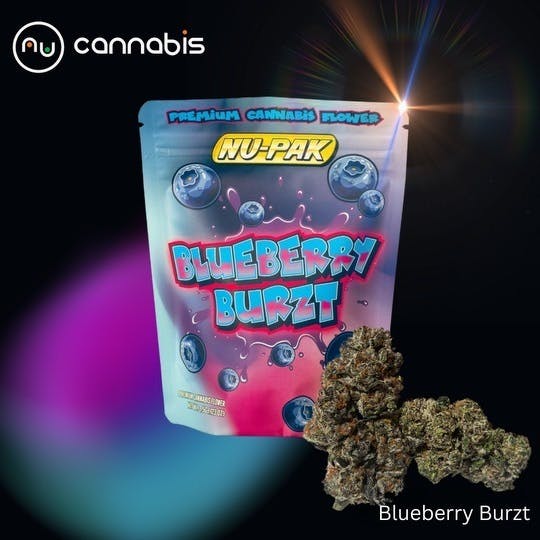 Nu Cannabis Brand - NU Blueberry Burzt Exclusive Premium Indoor Flower 14g - 1