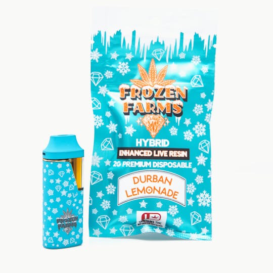 Frozen Farms - Frozen Farms 2G - Durban Lemonade - Live Resin Disposable (HYBRID) - 1
