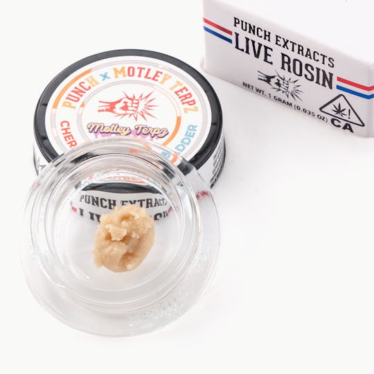 Punch Edibles & Extracts - Cherry Rootbeer Tier 4 Live Rosin Cold Cure Badder (1g) - 1