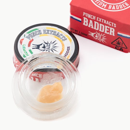 Punch Edibles & Extracts - Lemon Cherry Gelato BHO Badder (1g) - 1