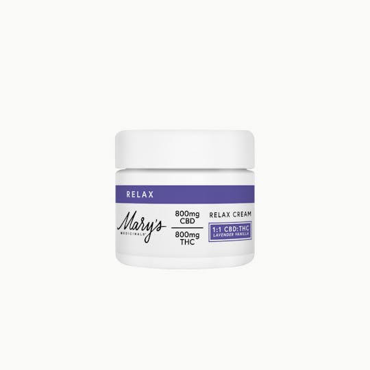 Mary's Medicinals™ - Relax Cream (Lavender Vanilla) (CO) - 1