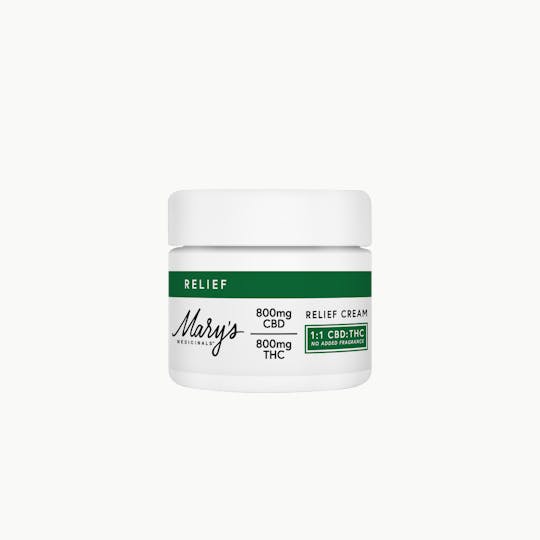 Mary's Medicinals™ - Relief Cream (No Fragrance Added) (CO) - 1