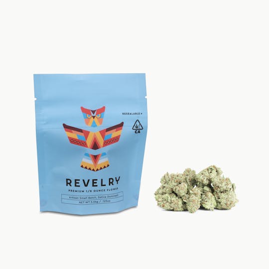 Revelry Herb Co - Lemon Jack - Sativa - Eighth (3.5g) - 1