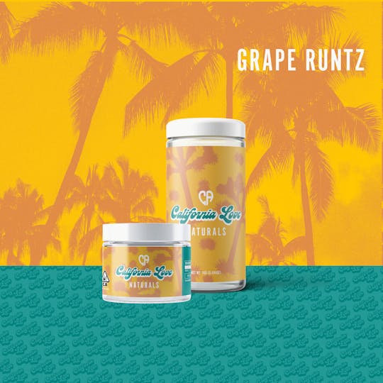 California Love - Grape Runtz | 3.5g | Naturals - 1