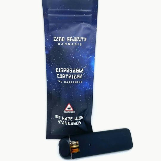 Zero Gravity Cannabis - 1g Live Resin Disposable Cartridge - Guava Tangie 70/30 Sativa Dominant - 1