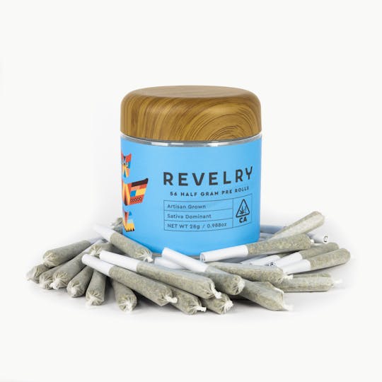 Revelry Herb Co - Lemon Jack - Sativa - Pre Roll 56pk (28g) - 1