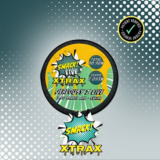 710Trading - SMACK! - 3.5g Baller Jar - Jealousy Z Live - 1