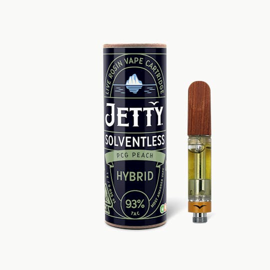 Jetty Extracts - PCG Peach OCal Solventless Cartridge 1g - 1