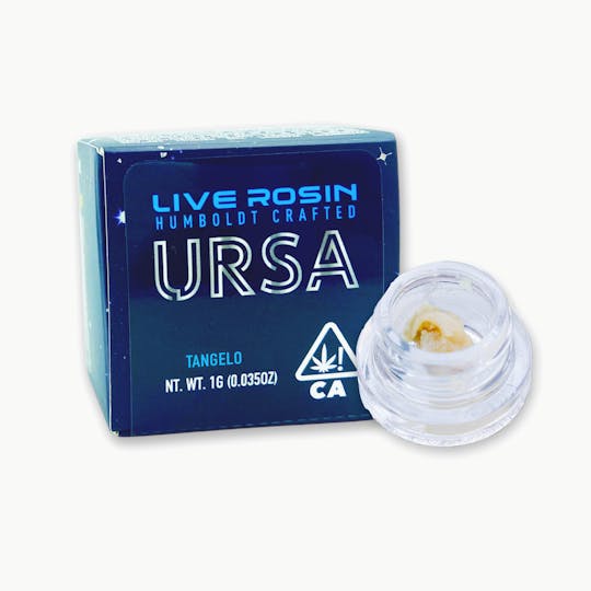 URSA Extracts - Tangelo 1G Cold Cure Live Rosin - 1