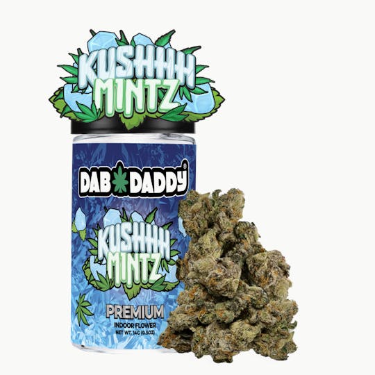Dab Daddy Ⓡ - Kush Mintz Flower Dab Daddy® 14g Premium Indoor Flower - 1