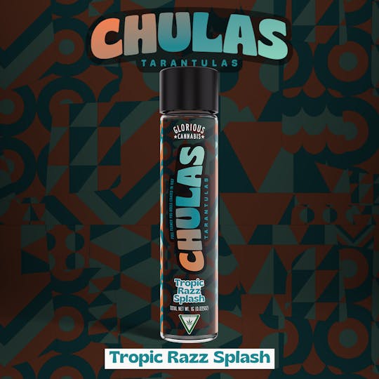 Glorious Cannabis Company - 1G Chula | Tropic Razz Splash | Glorious Cannabis Co. - 1