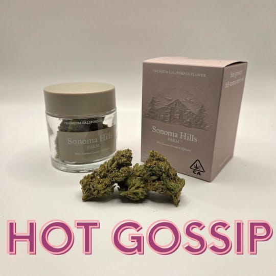 Sonoma Hills Farm - Hot Gossip - 3.5g Flower Jar - 1