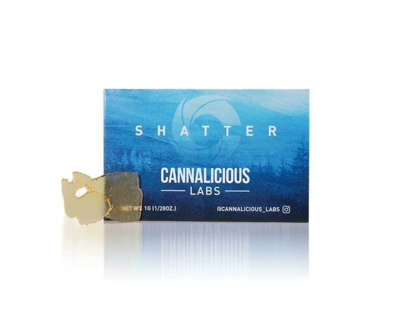 Cannalicious Labs - Cannalicious Labs | Blueberry Space Cake | Shatter | 1g - 1