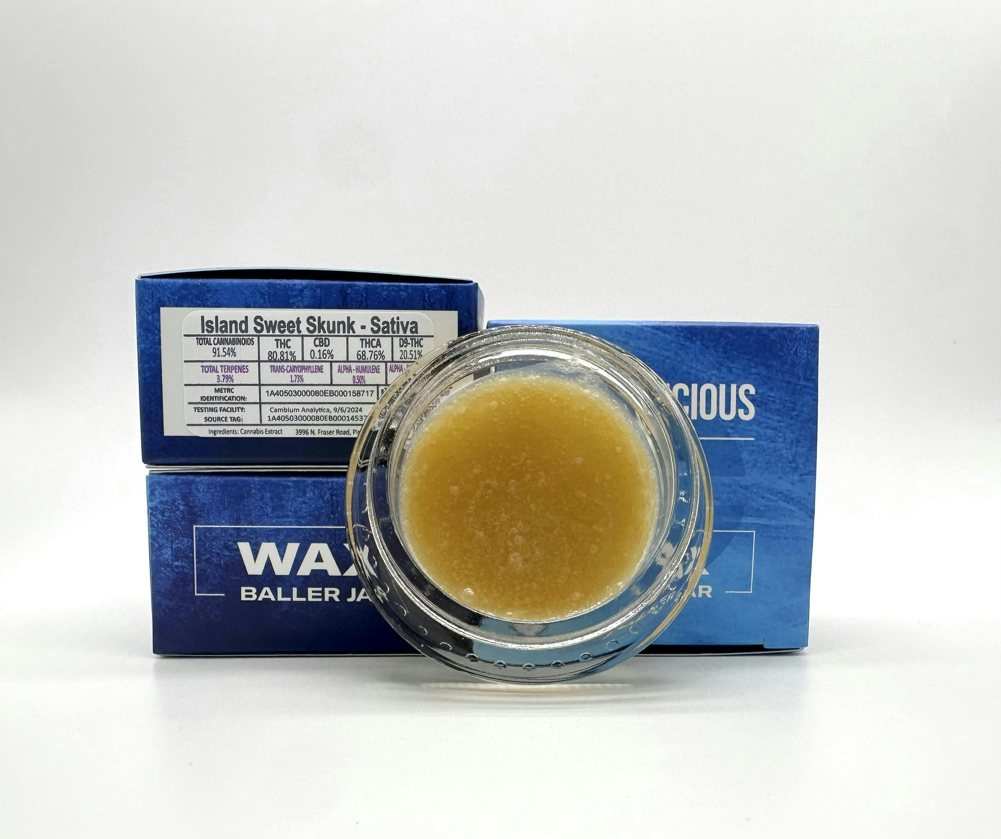 Cannalicious Labs - Cannalicious Labs | Island Sweet Skunk | Wax Concentrate - 1