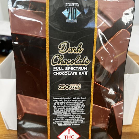710 Diamond co - 710 Full Spectrum - Dark Chocolate - 250mg - 1