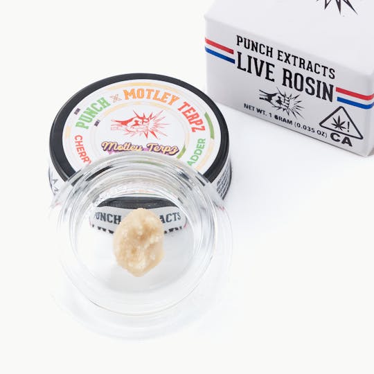 Punch Edibles & Extracts - Cherry Vanilla Papaya Tier 4 Live Rosin Cold Cure Badder (1g) - 1