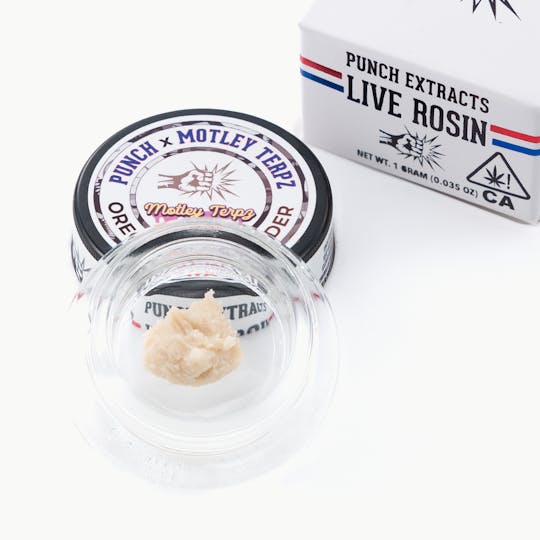 Punch Edibles & Extracts - Oreo- Paya Tier 4 Live Rosin Cold Cure Badder (1g) - 1