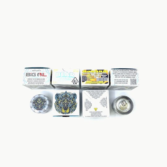 Bear Labs - Banana Cookies N Cream Budder - 1g - 1