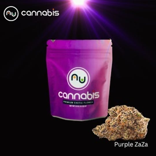 Nu Cannabis Brand - NU Purple ZaZa Exclusive Premium Indoor Flower 3.5g - 1