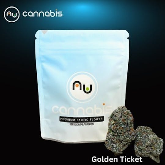 Nu Cannabis Brand - NU Golden Ticket Exclusive Premium Indoor Flower 7g - 1