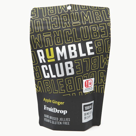 Rumble Club - Rumble Club - Nano FruitDrop - 1000mg - Apple Ginger - 1
