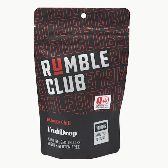 Rumble Club - Rumble Club - Nano FruitDrop - 1000mg - Mango Chili - 1