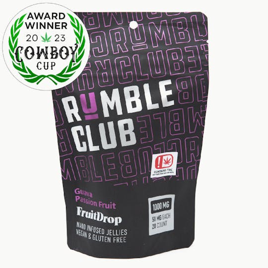 Rumble Club - Rumble Club - Nano FruitDrop - 1000mg - Guava Passion Fruit - 1