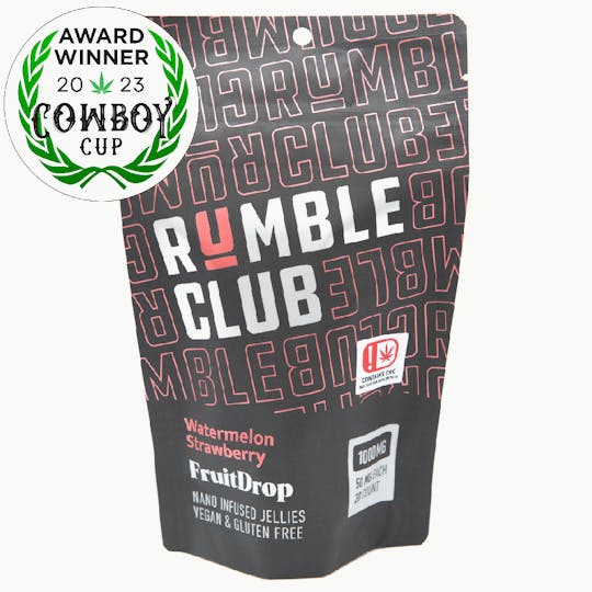 Rumble Club - Rumble Club - Nano FruitDrop - 1000mg - Watermelon Strawberry - 1