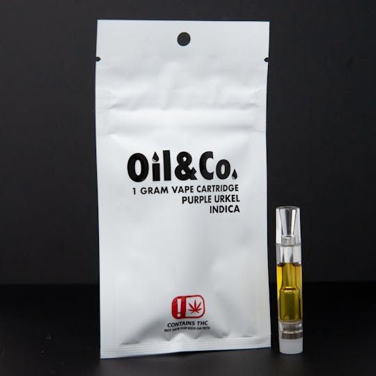 Oil & Co - 1g Candy Cane Kush Cartridge - Oil & Co - 1