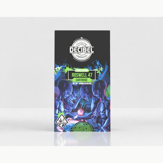 Decibel Gardens - Roswell 47 - Cured Resin Cartridge (1g) - 1
